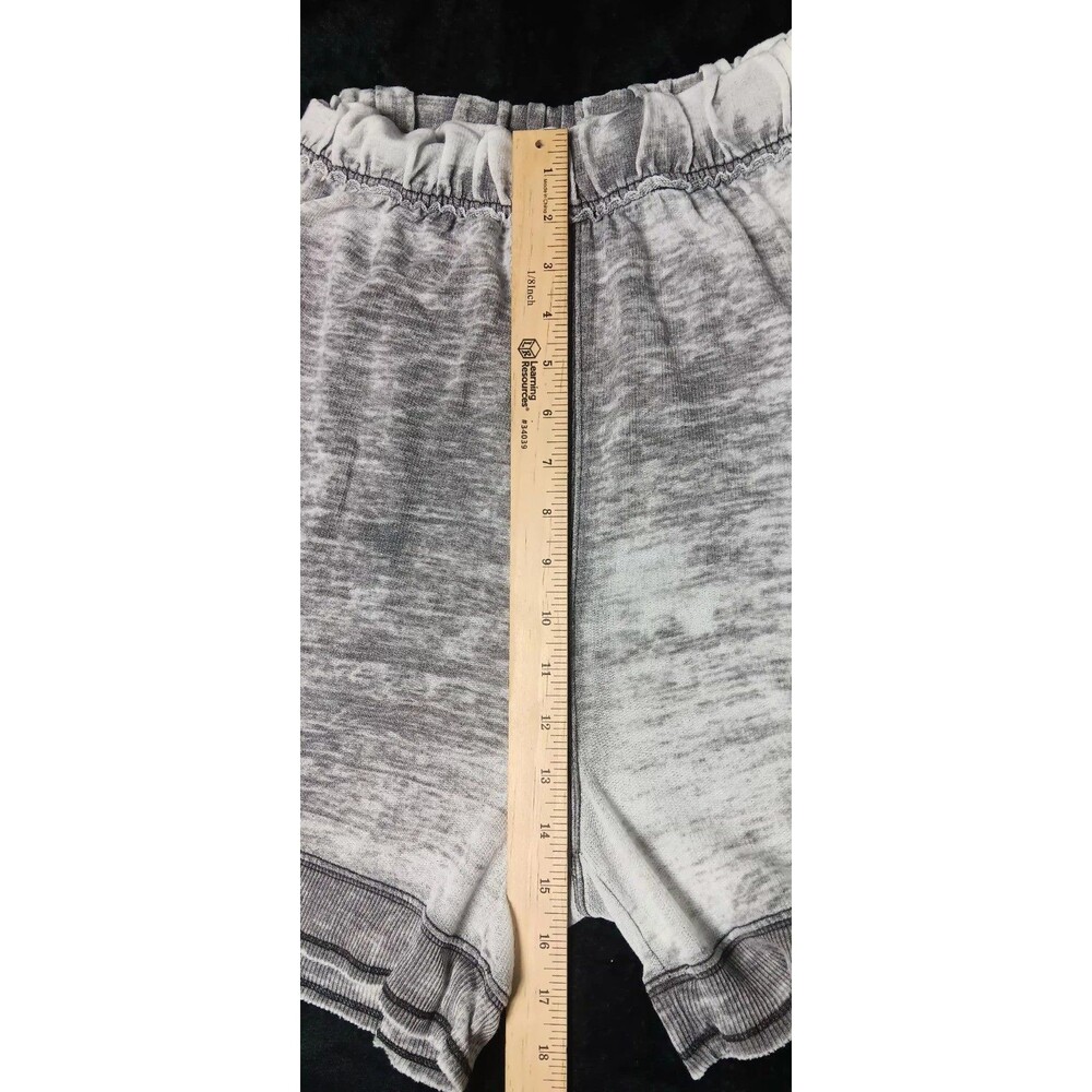 Intimately Free People Burnout Pull On Shorts XS Gray Wash Distressed Lagenlook - Picture 8 of 11
